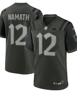 Joe Namath New York Jets Nike 2025 Rivalries Collection Retired Player Game Jersey - Gotham Green