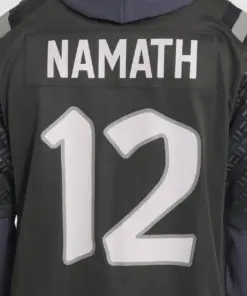 Joe Namath New York Jets Nike 2025 Rivalries Collection Retired Player Game Jersey - Gotham Green - Image 7