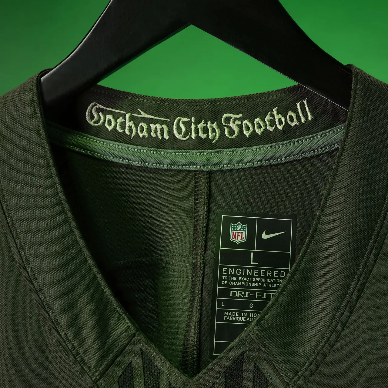 Joe Namath New York Jets Nike 2025 Rivalries Collection Retired Player Limited Jersey - Gotham Green - Image 4