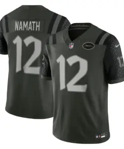 Joe Namath New York Jets Nike 2025 Rivalries Collection Retired Player Limited Jersey - Gotham Green
