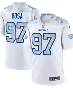 Joey Bosa Buffalo Bills Nike 2025 Rivalries Collection Game Jersey - White