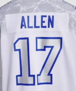 Josh Allen Buffalo Bills Nike 2025 Rivalries Collection Game Jersey - White - Image 5