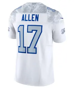 Josh Allen Buffalo Bills Nike 2025 Rivalries Collection Limited Jersey - White - Image 3