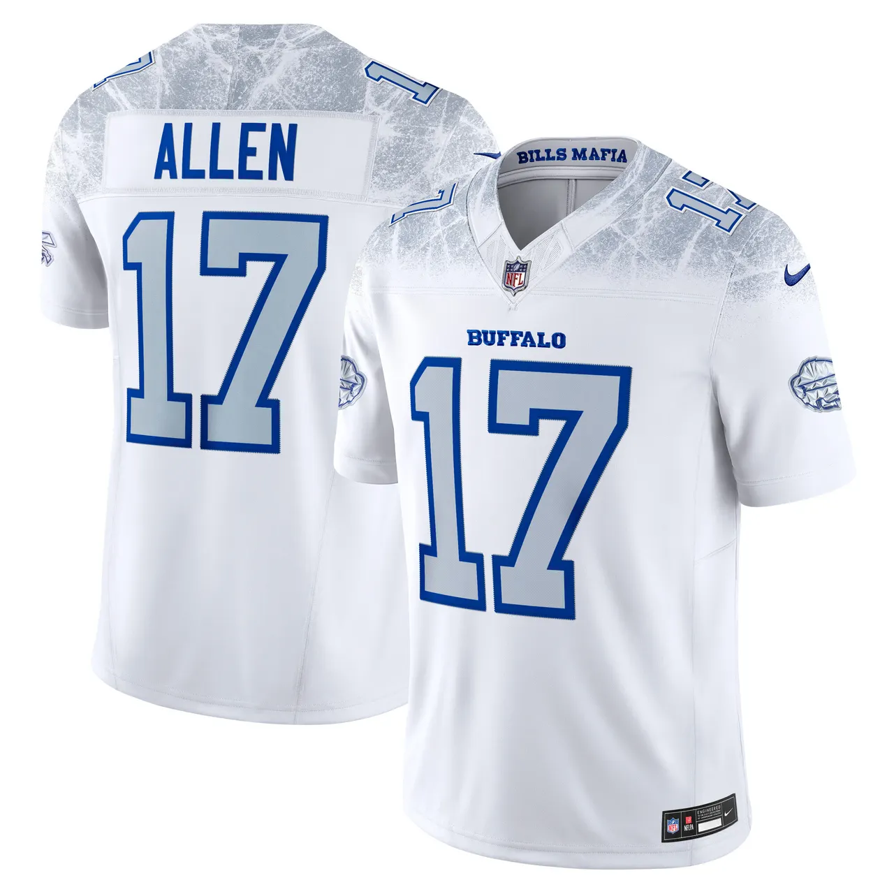 Josh Allen Buffalo Bills Nike 2025 Rivalries Collection Limited Jersey - White