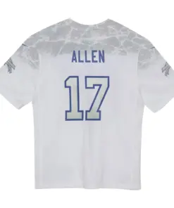 Josh Allen Buffalo Bills Nike Toddler 2025 Rivalries Collection Game Jersey - White - Image 3