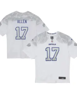 Josh Allen Buffalo Bills Nike Toddler 2025 Rivalries Collection Game Jersey - White