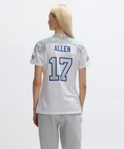 Josh Allen Buffalo Bills Nike Women's 2025 Rivalries Collection Game Jersey - White - Image 5