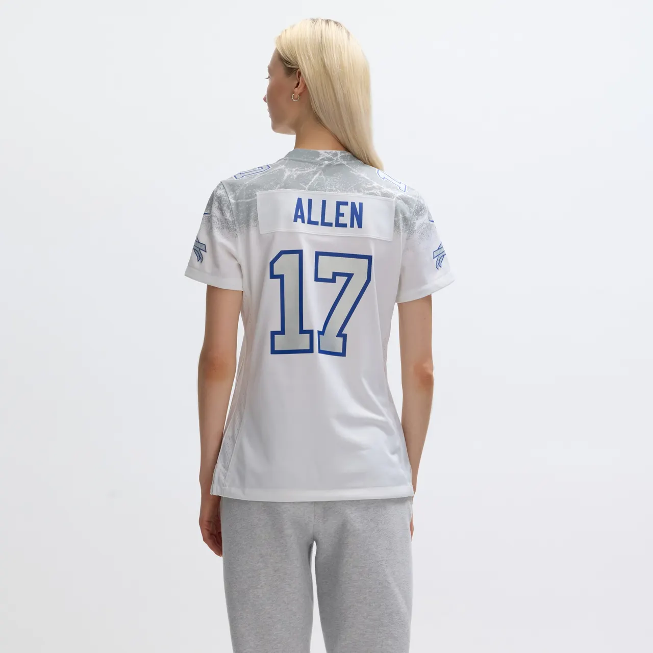 Josh Allen Buffalo Bills Nike Women's 2025 Rivalries Collection Game Jersey - White - Image 5