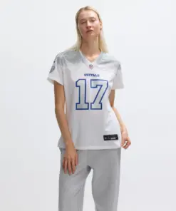 Josh Allen Buffalo Bills Nike Women's 2025 Rivalries Collection Game Jersey - White - Image 4