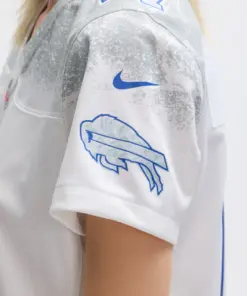 Josh Allen Buffalo Bills Nike Women's 2025 Rivalries Collection Game Jersey - White - Image 10