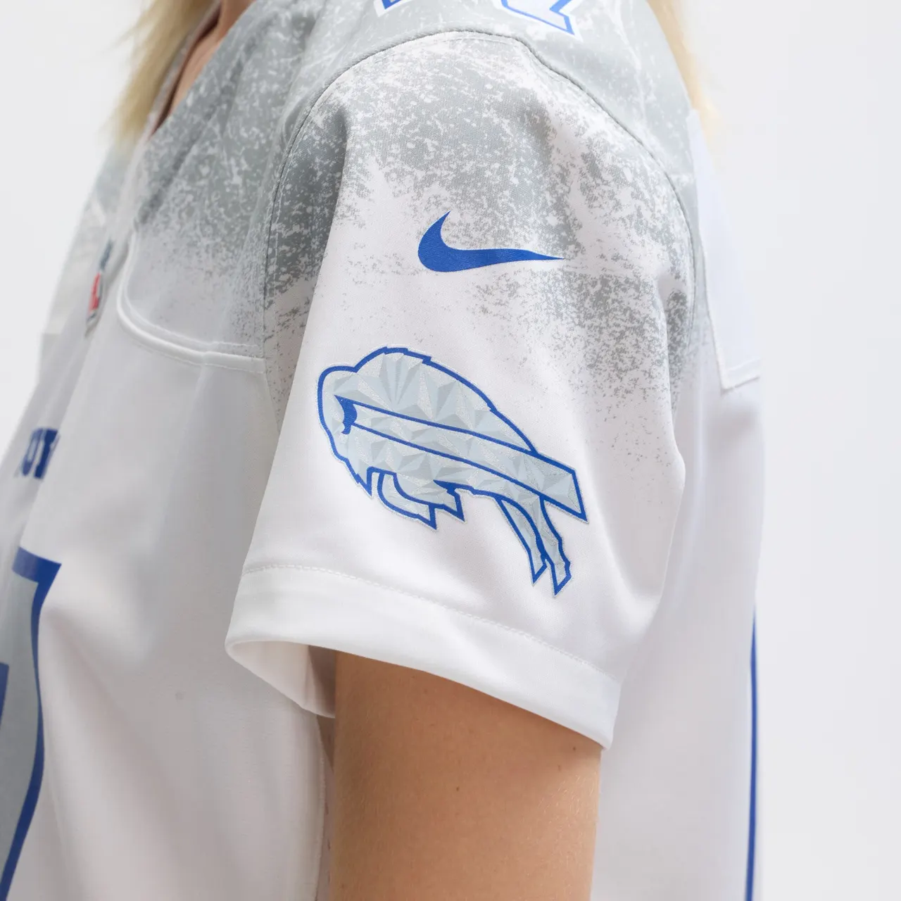 Josh Allen Buffalo Bills Nike Women's 2025 Rivalries Collection Game Jersey - White - Image 10