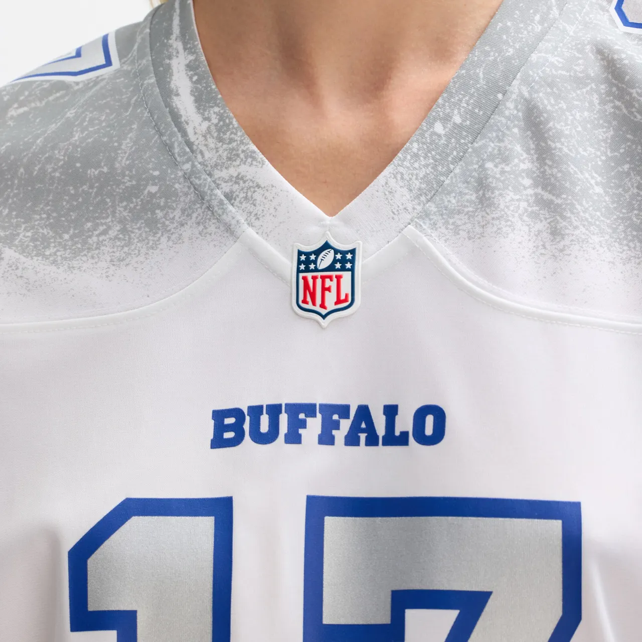 Josh Allen Buffalo Bills Nike Women's 2025 Rivalries Collection Game Jersey - White - Image 7