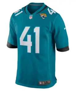 Alternative view of Josh Allen Jacksonville Jaguars Nike Game Jersey - Teal