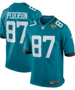 Josh Pederson Jacksonville Jaguars Nike Team Game Jersey - Teal