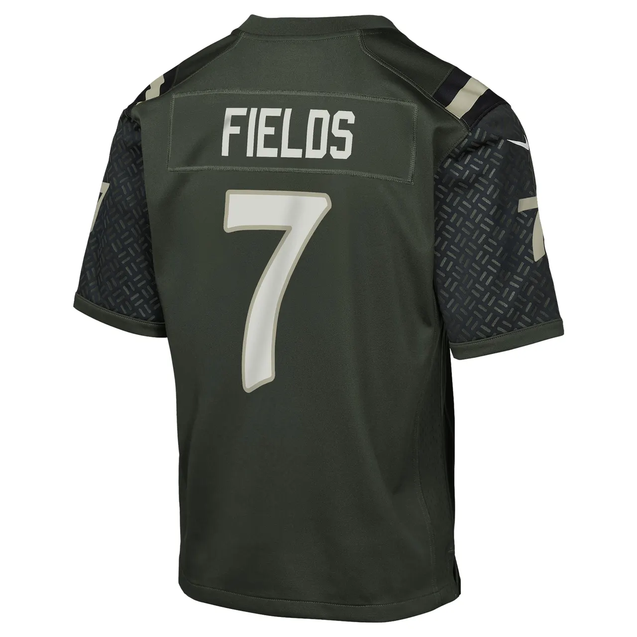 Justin Fields New York Jets Nike Youth 2025 Rivalries Collection Game Jersey - Gotham Green - Image 3