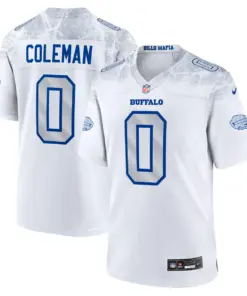 Keon Coleman Buffalo Bills Nike 2025 Rivalries Collection Game Jersey - White
