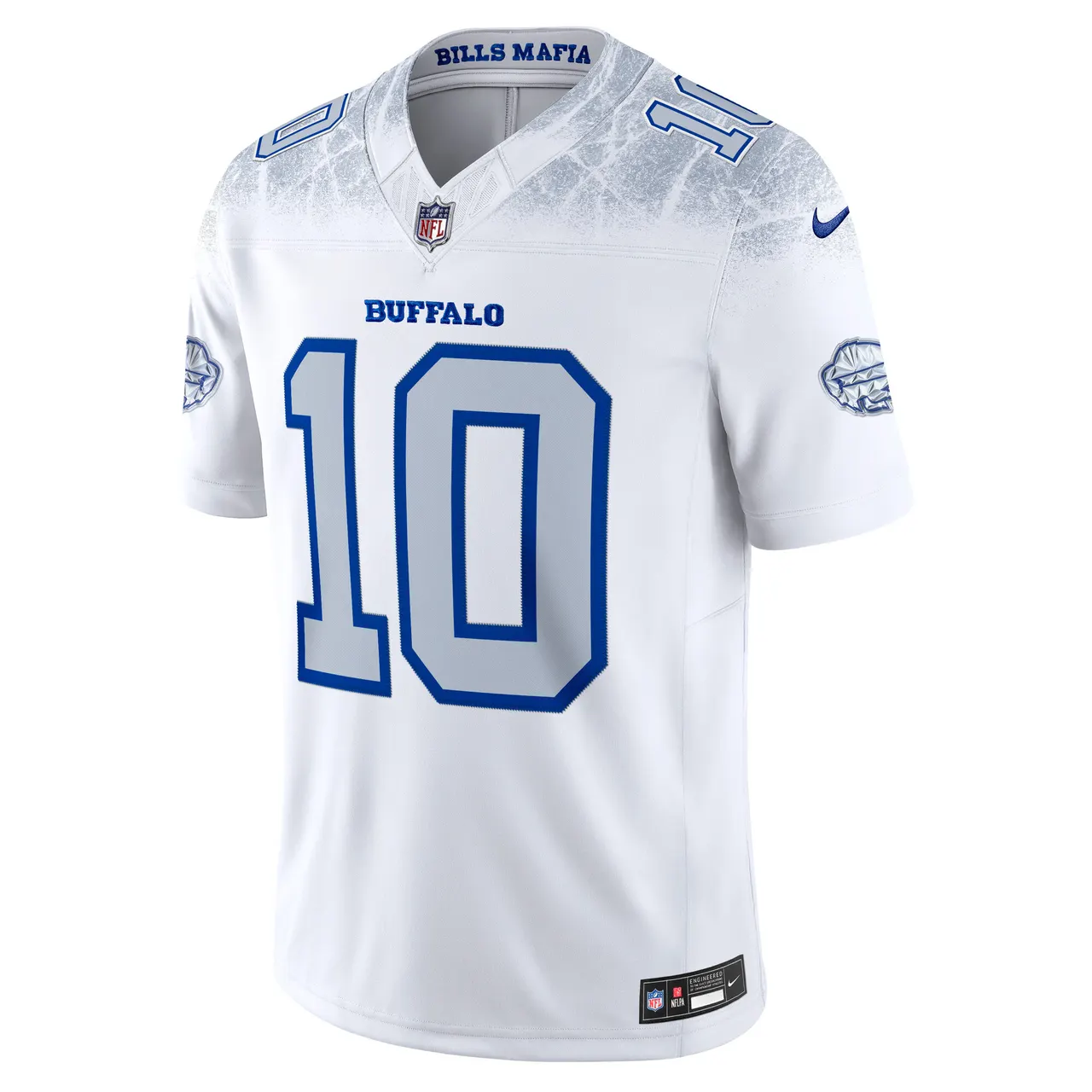 Khalil Shakir Buffalo Bills Nike 2025 Rivalries Collection Limited Jersey - White - Image 2