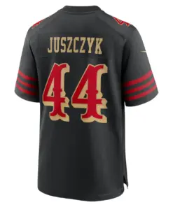 Kyle Juszczyk San Francisco 49ers Nike 2025 Rivalries Collection Game Jersey - Black - Image 3
