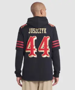 Kyle Juszczyk San Francisco 49ers Nike 2025 Rivalries Collection Limited Jersey - Black - Image 5