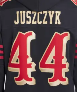Kyle Juszczyk San Francisco 49ers Nike 2025 Rivalries Collection Limited Jersey - Black - Image 7