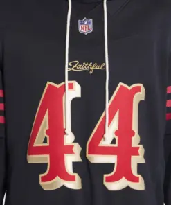 Kyle Juszczyk San Francisco 49ers Nike 2025 Rivalries Collection Limited Jersey - Black - Image 6