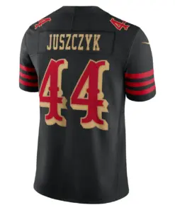 Kyle Juszczyk San Francisco 49ers Nike 2025 Rivalries Collection Limited Jersey - Black - Image 3