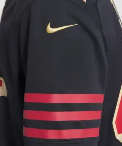 Kyle Juszczyk San Francisco 49ers Nike 2025 Rivalries Collection Limited Jersey - Black - Image 8