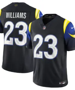 Kyren Williams Los Angeles Rams Nike 2025 Rivalries Collection Limited Jersey - Midnight Blue