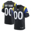 Los Angeles Rams Nike Rivalries Collection Custom Game Jersey Mens - Black
