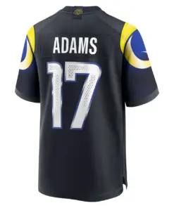 Davante Adams Los Angeles Rams Nike Rivalries Collection Game Jersey - Pitch Blue - Davante Adams Mens - Anthracite - Image 3