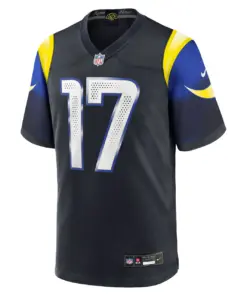 Alternative view of Davante Adams Los Angeles Rams Nike Rivalries Collection Game Jersey - Pitch Blue - Davante Adams Mens - Anthracite