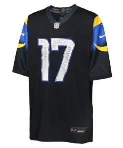 Alternative view of Davante Adams Los Angeles Rams Nike Youth Rivalries Collection Game Jersey - Pitch Blue - Davante Adams - Blue