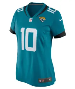 Alternative view of Mac Jones Jacksonville Jaguars Nike Women's Team Game Jersey - Teal