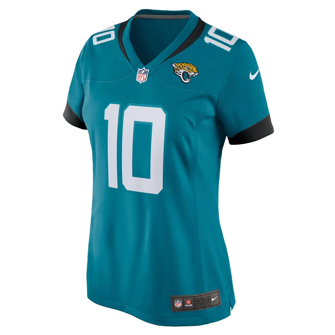 Mac Jones Jacksonville Jaguars Nike Women's Team Game Jersey - Teal - Image 2