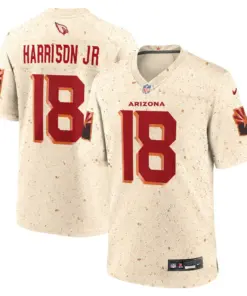 Marvin Harrison Jr. Arizona Cardinals Nike 2025 Rivalries Collection Game Jersey - Natural