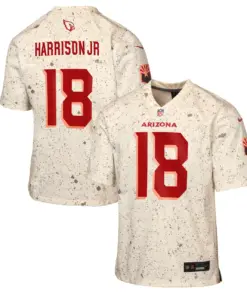 Marvin Harrison Jr. Arizona Cardinals Nike Youth 2025 Rivalries Collection Game Jersey - Natural