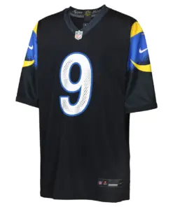 Matthew Stafford Los Angeles Rams Nike Youth 2025 Rivalries Collection Game Jersey - Midnight Blue - Image 2