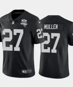 Trayvon Mullen Las Vegas Raiders Nike 2020 Inaugural Season Vapor Limited Stitched Jersey - Black