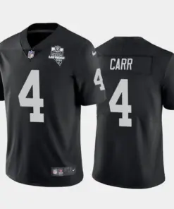 Derek Carr Las Vegas Raiders Nike 2020 Inaugural Season Vapor Limited Stitched Jersey - Black