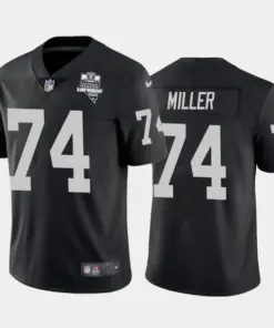 Kolton Miller Las Vegas Raiders Nike 2020 Inaugural Season Vapor Limited Stitched Jersey - Black