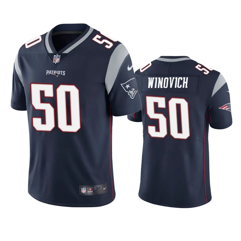 Chase Winovich New England Patriots Nike Vapor Limited Jersey - Navy
