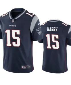 N'Keal Harry New England Patriots Nike Vapor Limited Jersey - Navy