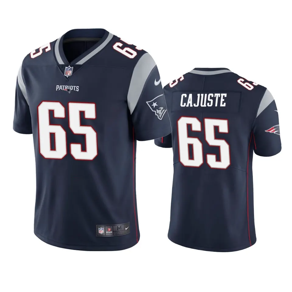 Yodny Cajuste New England Patriots Nike Vapor Limited Jersey - Navy