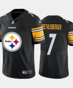 Ben Roethlisberger Pittsburgh Steelers Nike 2020 Team Big Logo Limited Stitched Jersey - Black