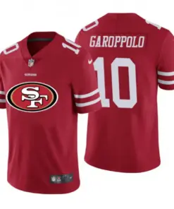 Jimmy Garoppolo San Francisco 49ers Nike 2020 Team Big Logo Limited Stitched Jersey - Red