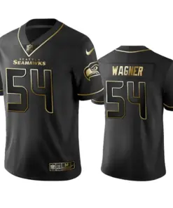 Bobby Wagner Seattle Seahawks Nike Golden Edition Jersey - Black