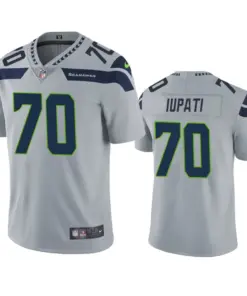 Mike Iupati Seattle Seahawks Nike Vapor Limited Jersey - Grey