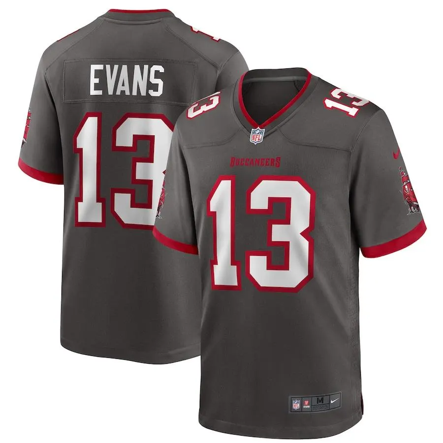 Mike Evans Tampa Bay Buccaneers Nike Alternate Game Jersey - Anthracite