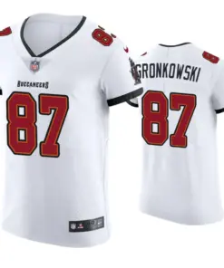 Rob Gronkowski Tampa Bay Buccaneers Nike Vapor Elite Jersey - White