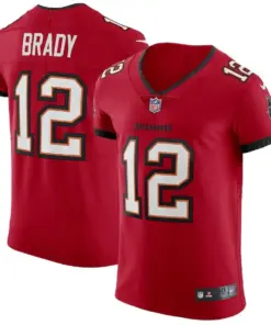 Tom Brady Tampa Bay Buccaneers Nike Vapor Elite Jersey - Red